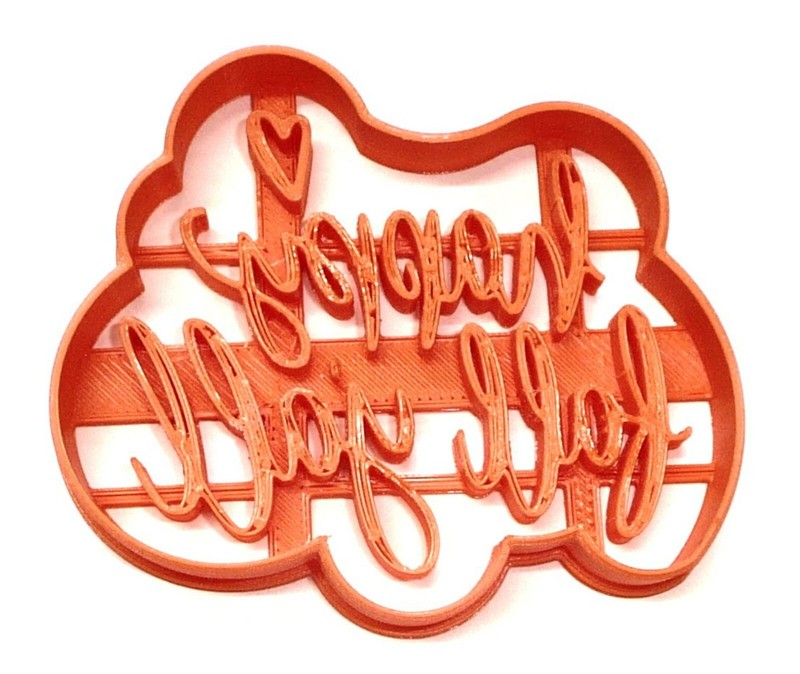 HAPPY FALL Y’ALL QUOTE WORDS SEASON COOKIE CUTTER USA PR4441
