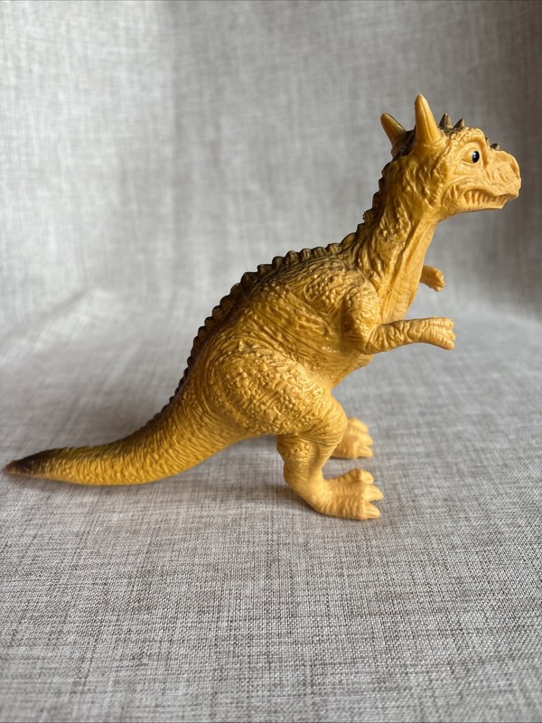 Cake, Topper, Yellow And Black CARHOTAURUSPvc From The 1990S gallery