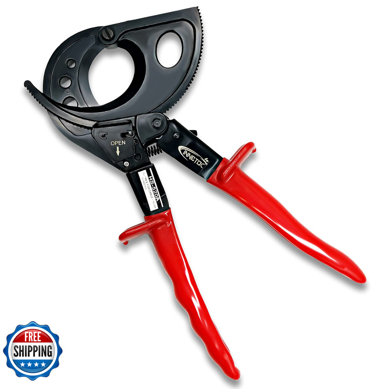 Innetoc Ratcheting Cable Cutter 400Mm2 Aluminum Copper Wire Cutters For Cutting