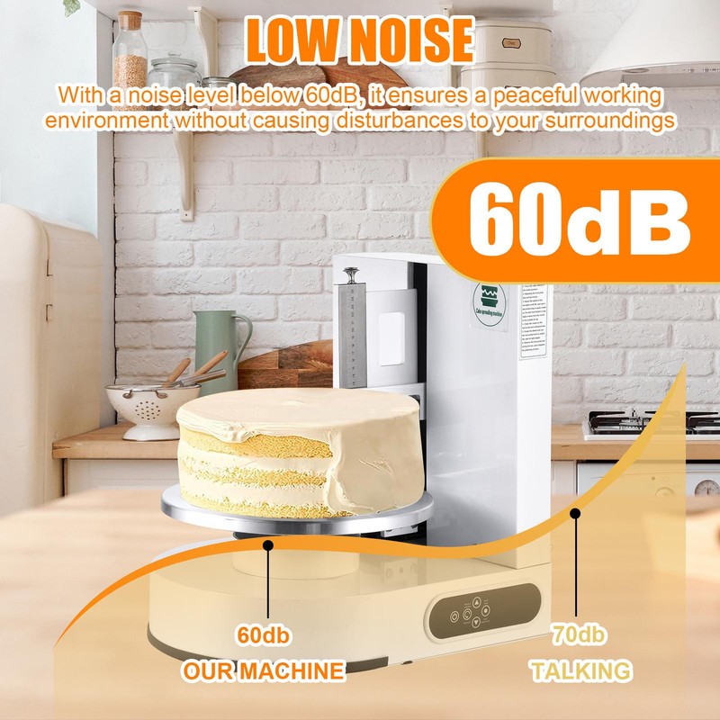 Commercial Stainless Steel Icing Spatula Machine Cake Frosting Filling Spreader gallery