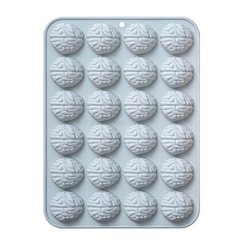 24Cavity Brains Silicone Molds Chocolate Fondants Molds DIY Ornament Molds gallery