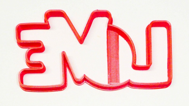 LOVE WORD BLOCK LETTERS OUTLINE VALENTINES WEDDING COOKIE CUTTER USA PR3323