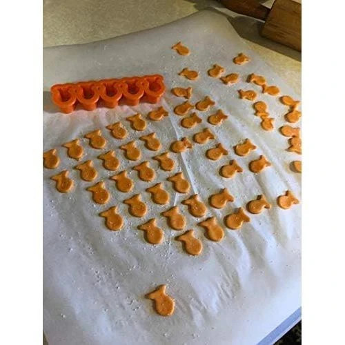 Mini Tiny Fish Cookie Cutter, Goldfish Cracker Multi X5 (2 Pack) - Fun, Baking, gallery