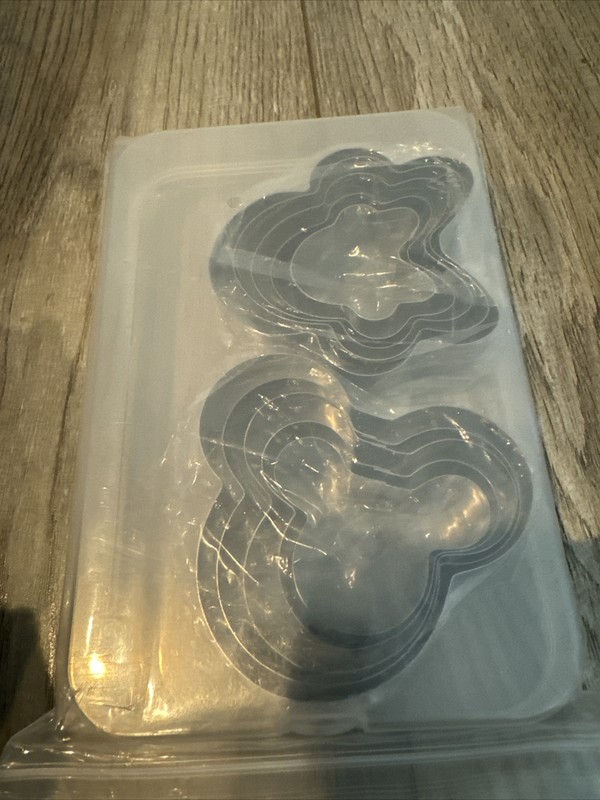 Mickey & Minnie Mouse Biscuit Cutter Mould Cake Cookies Pastry Mold Baking Tools