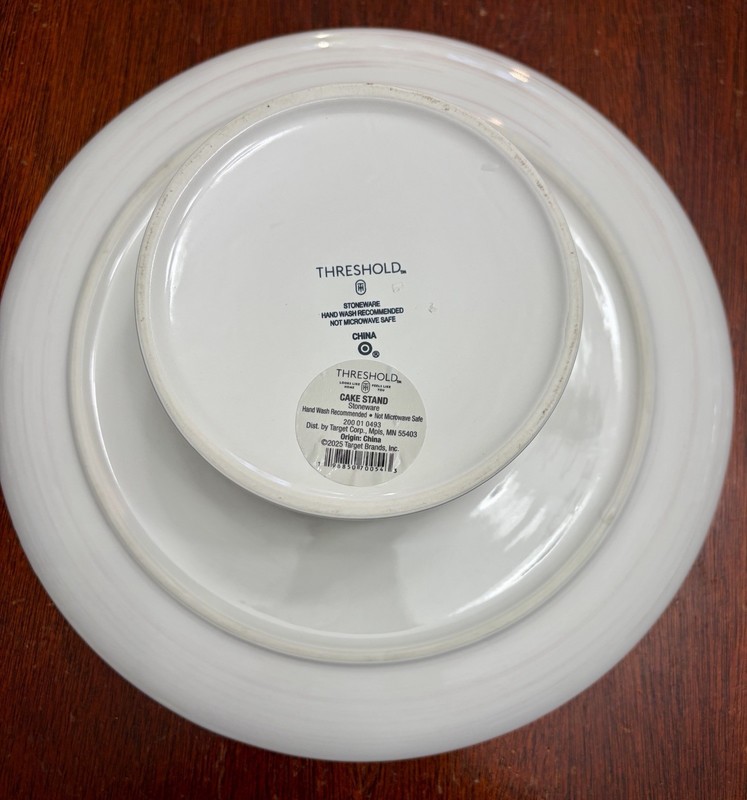 Target Threshold Blue And White Cake Stand gallery