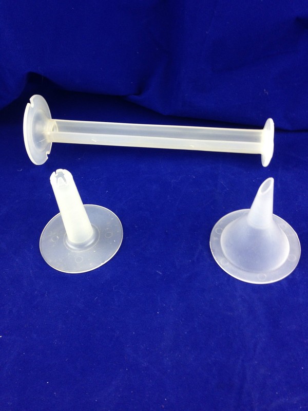 Vintage Wearever 70001 Super Shooter Barrel Loader and 2 cookie tips