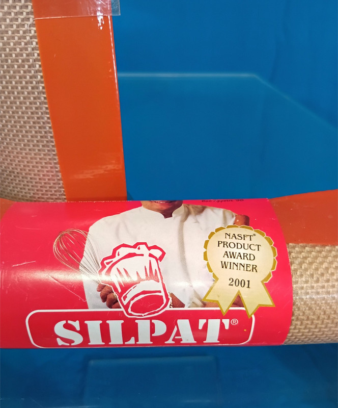 NEW IN PACKAGE (2) Silpat Silicone Baking Mats, Half Size, 11 5/8" x 16 1/2" gallery