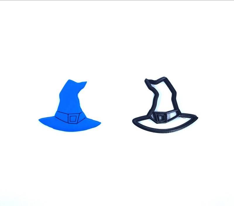 Witch Hat Cookie Cutter - 3D Printed - Bakery Cookie Cutter - FunOrders gallery