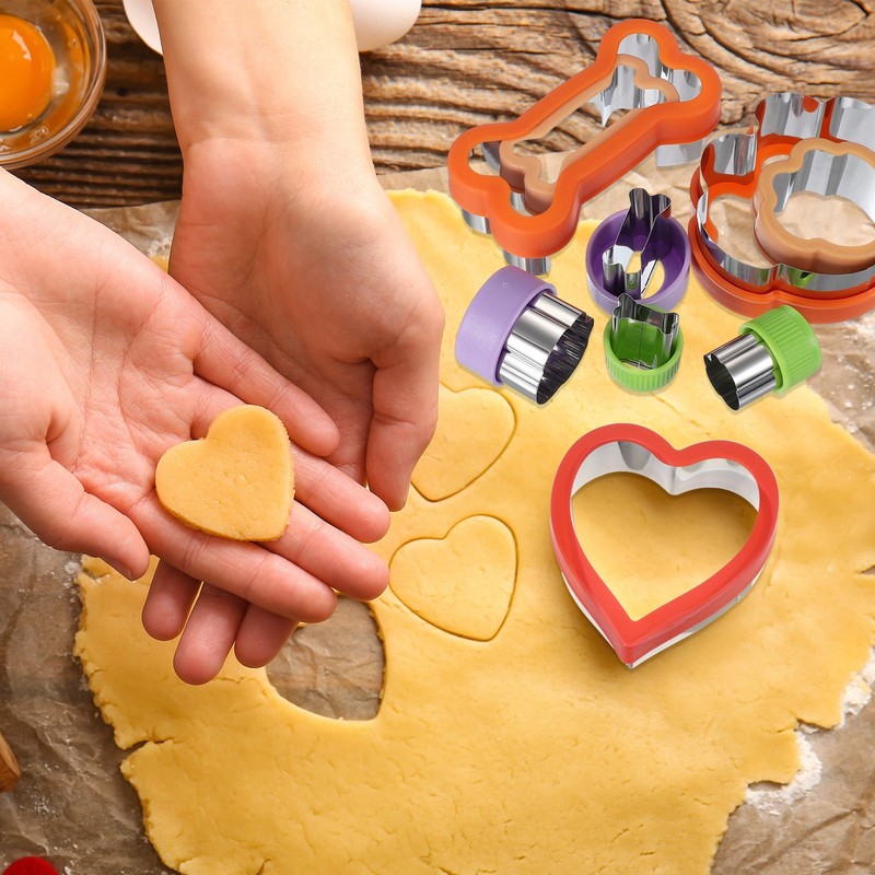 4Pcs Star Cookie Cutters Set Stainless Steel Holiday Cookie Cutters, Mix Color gallery