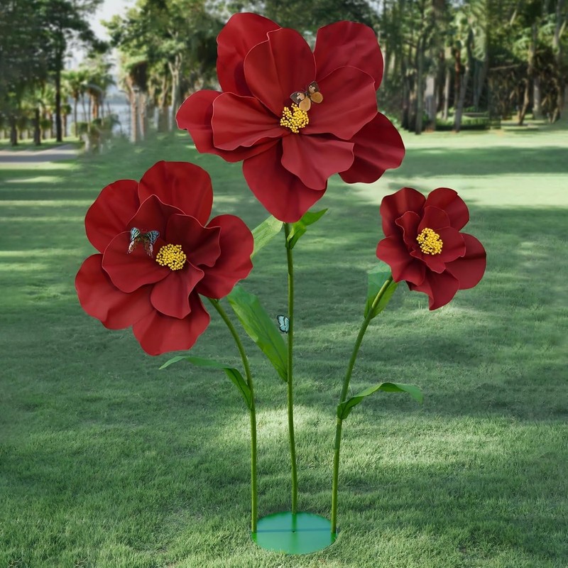 5.8ft Giant Artificial Flowers for Decoration, Large EVA Floral Decorations, gallery