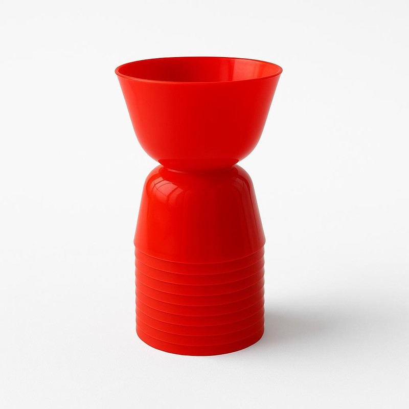 Puto Mold Talam Pichi Kutsinta Lompang Red Color 12 piecess saiz 2inch / 5 cm gallery