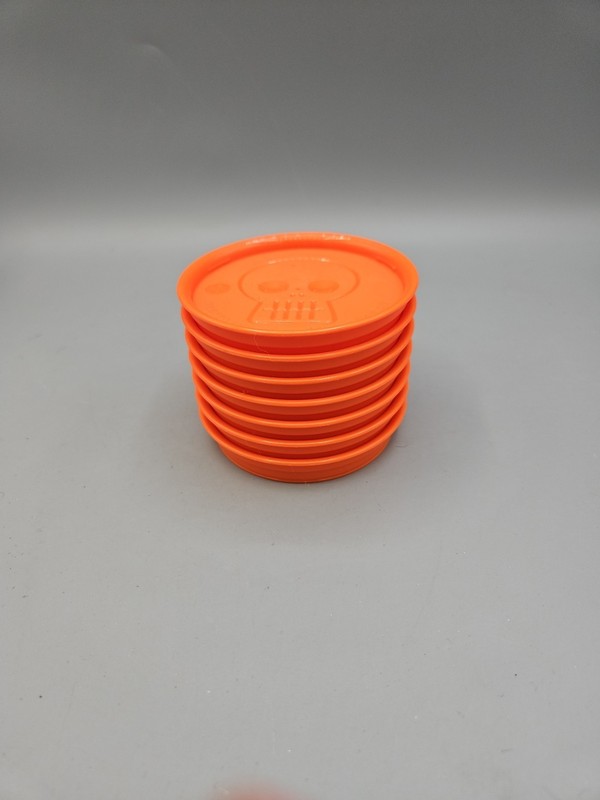SET OF 7 Pampered Chef #1598 Stackable Halloween Cookie Cutters/Molds – Retired
