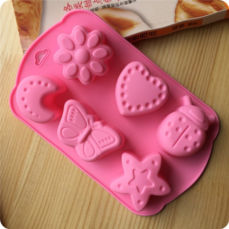 Baking Pan Star Shape Silicone Baking Molds Candy Molds Silicone gallery