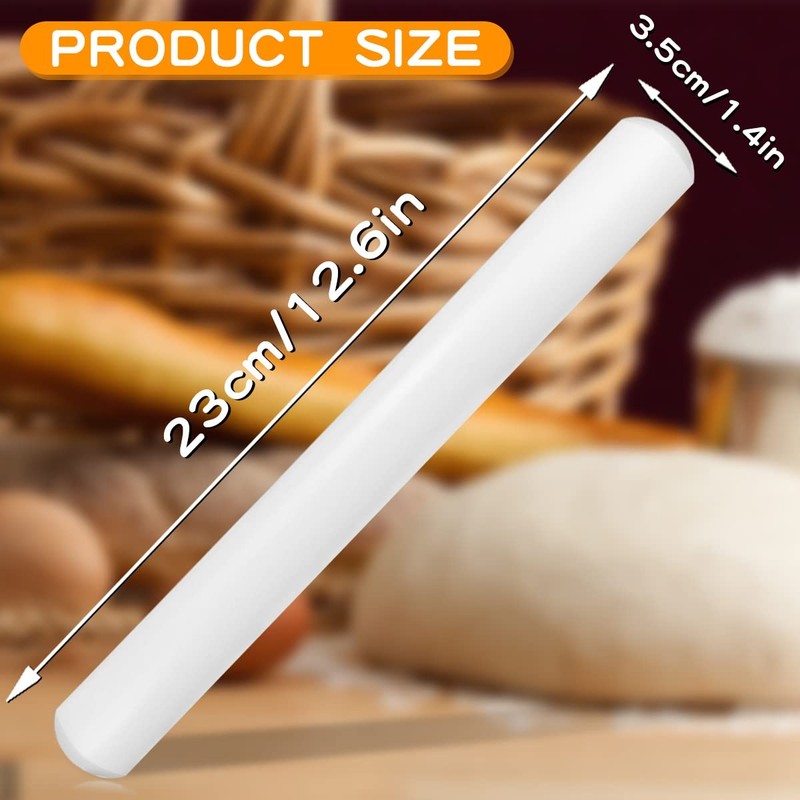 1 PCS DOERDO Fondant Rolling Pin NonStick Dough Pastry Roller Decorating Tool gallery