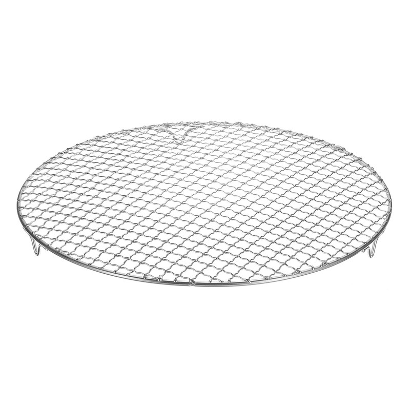 Cooling grill for desserts, 35cm round with legs 20mm [silver]