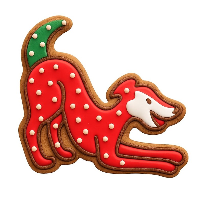 Playful Greyhound Cookie Cutter & Stamp, Fondant & Clay - 4x3.2 gallery