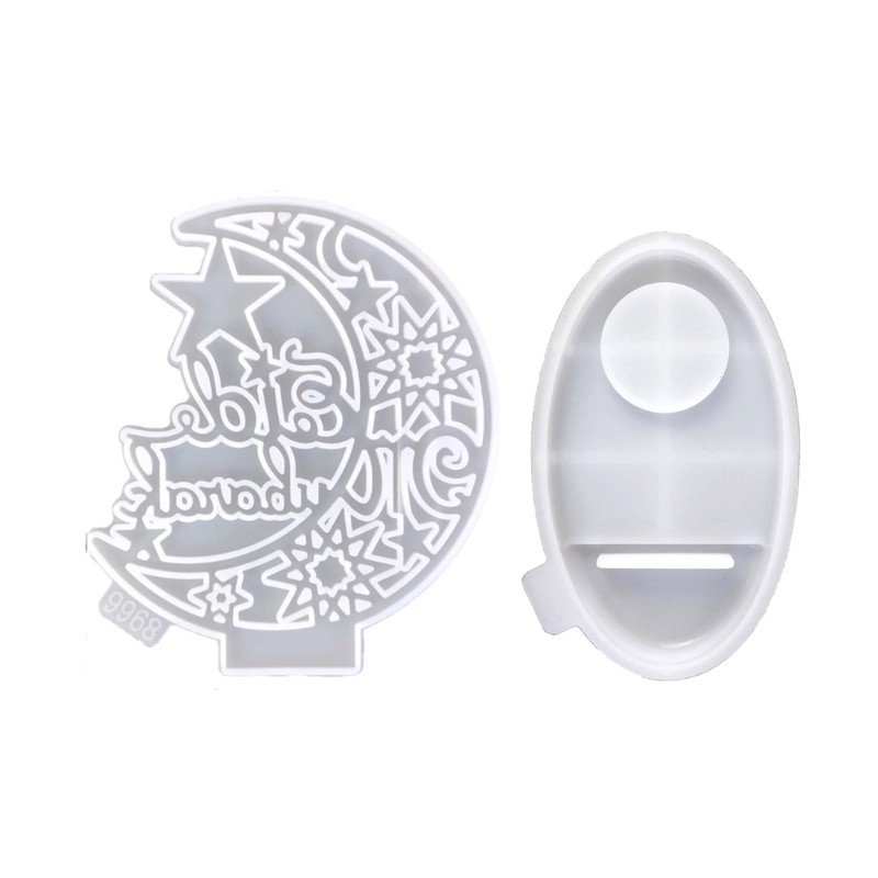 Silicone DIY Moulds Holder Mold Ramada Theme Silicone Candlestick Molds gallery
