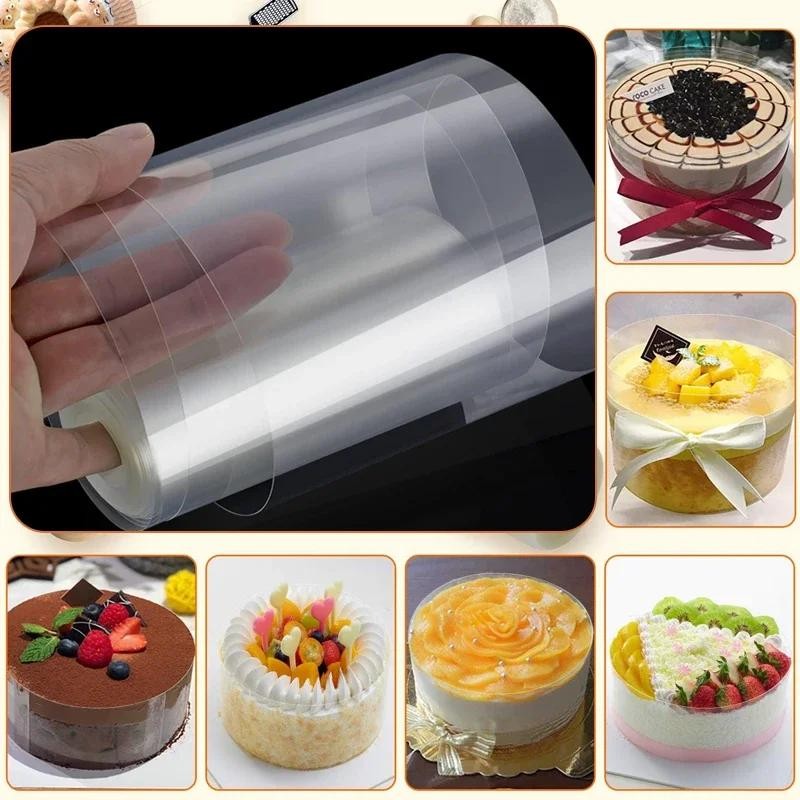 Thick Transparent Cake Collar Roll Mousse Chocolate Edge Baking Tool Film gallery