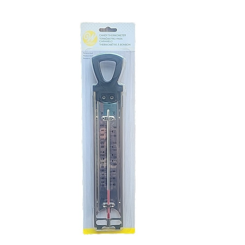 Wilton Candy Thermometer Christmas Candy, Stainless Steal, New In Plastic