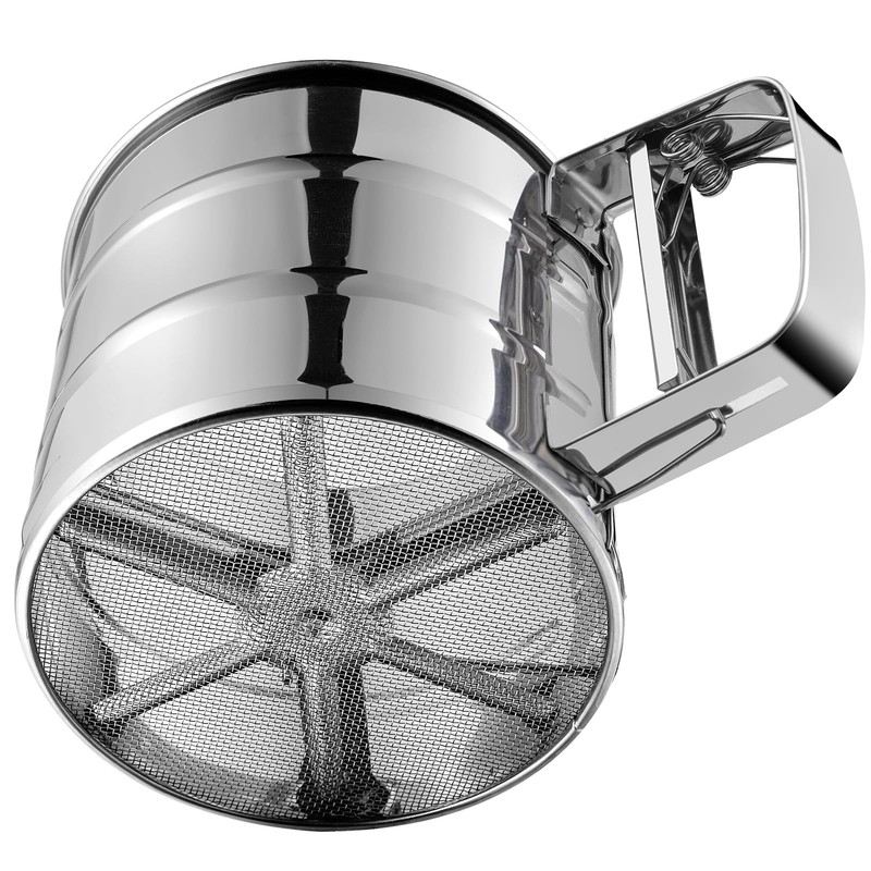 Flour Sifter, Stainless Steel Sifter for Baking, Typical,