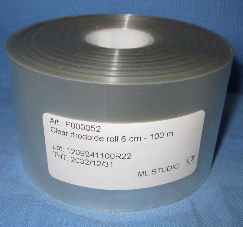 Rhodoide Roll ~ 6cm x 100m ~ Acetate Pastry Cake Collar