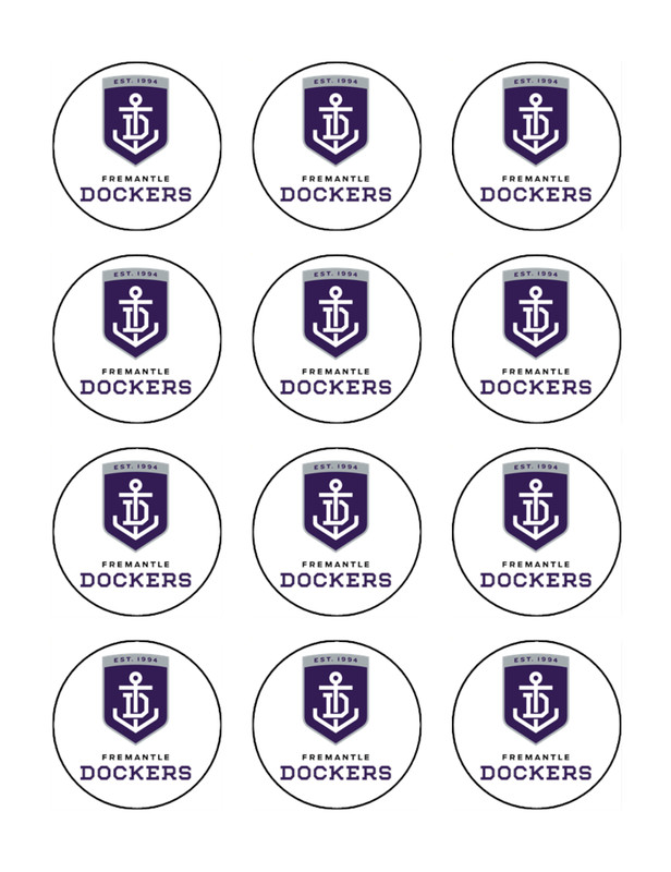 Football Theme Edible Icing Cupcake Toppers – Game Day – Team Colours gallery