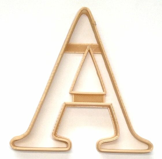 ALPHA GREEK LETTER FRATERNITY SORORITY COOKIE CUTTER USA PR4323