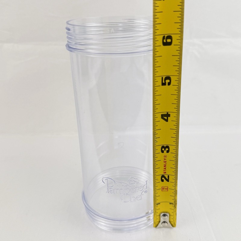 Pampered Chef Clear Tube Barrel For Cookie Press 1525 Replacement Part Only gallery