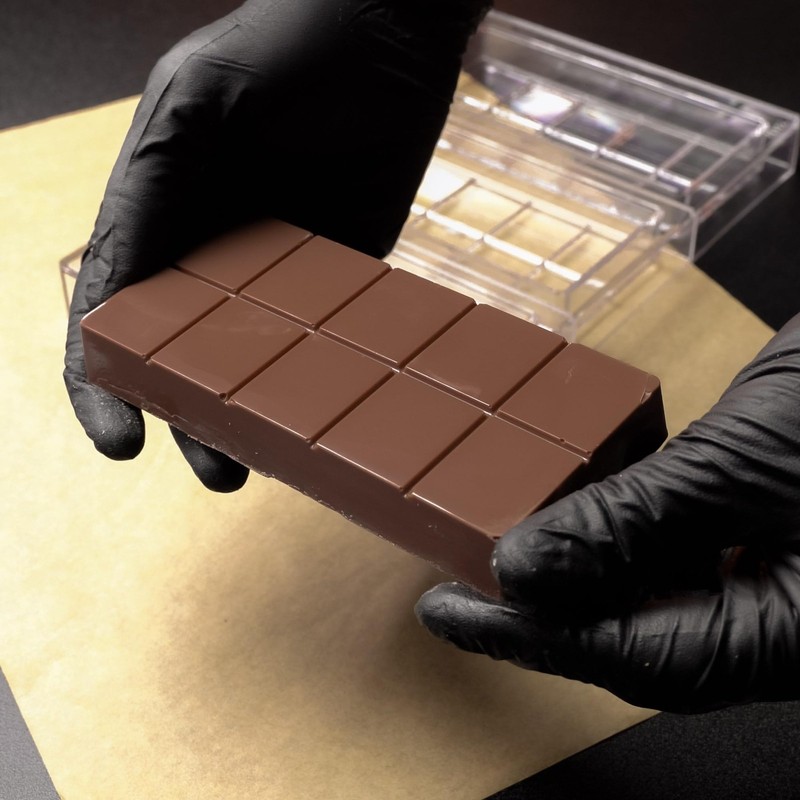 200mL 10pc Dubai Chocolate Bar - 1 Mold - 3 Cavities - 23437 Makes 3 Dubai Pi... gallery
