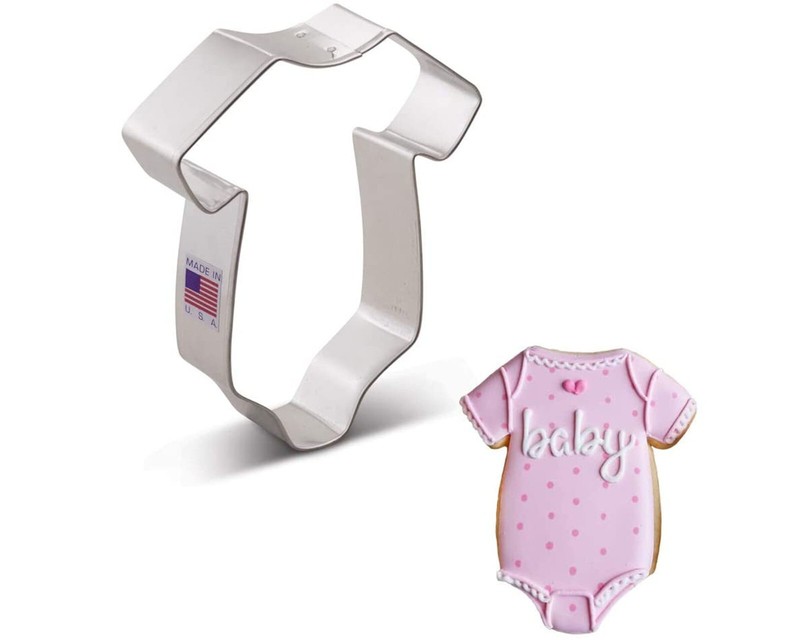 BABY ONE PIECE Metal Cookie Cutter 4.25 Inch by Ann Clark