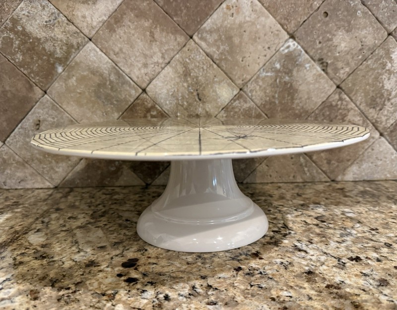 John Derian For Target Melamine Cake Stand Spider Web Halloween gallery