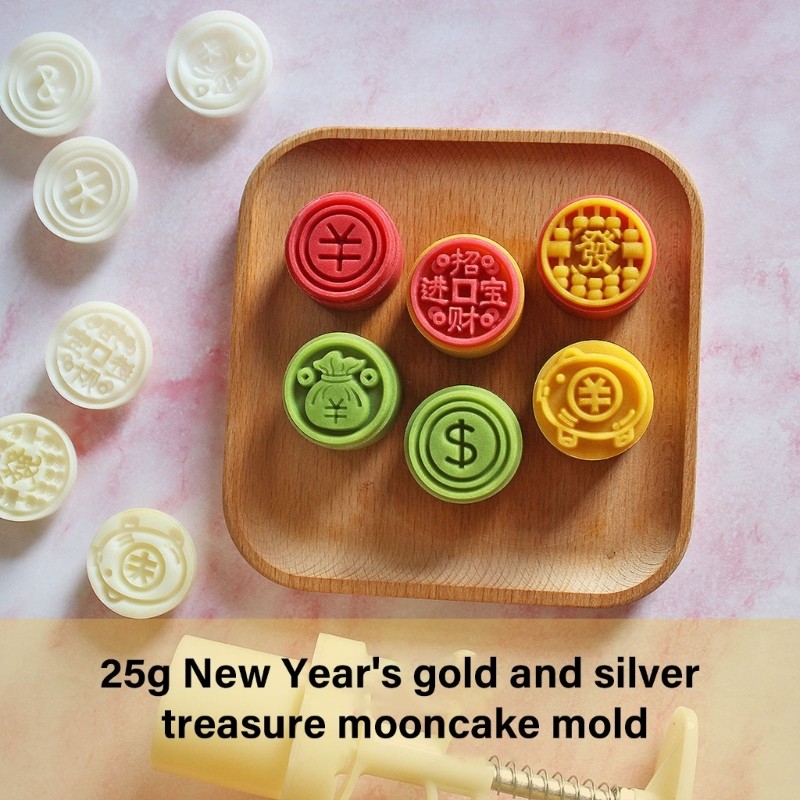 Heat Resistant Festivsl Shape Treat Molds For Crafting Delicate New Year Sweet gallery