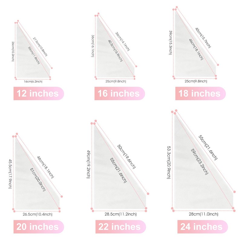 100Pcs Disposable Piping Bags, 20 inch Anti Burst and Non-Slip Pastry Bags, T... gallery