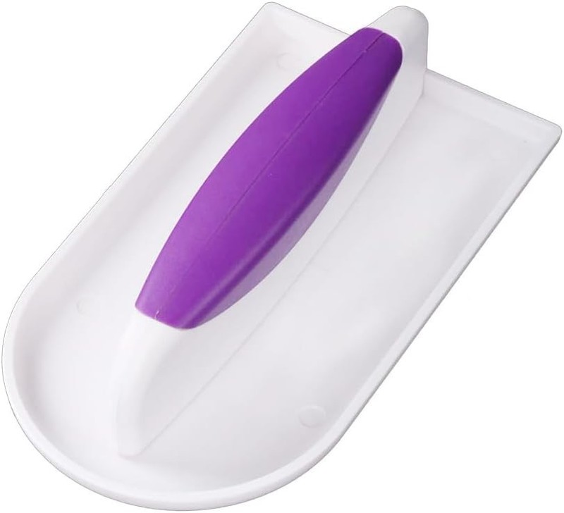 1 Piece Plastic Cake Smoother Tool Scraper with Handle Cake Icing Trowel