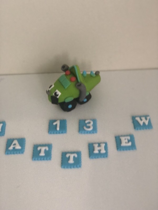 Unofficial Blaze and the Monster Machines cake topper trucks birthday decoration gallery