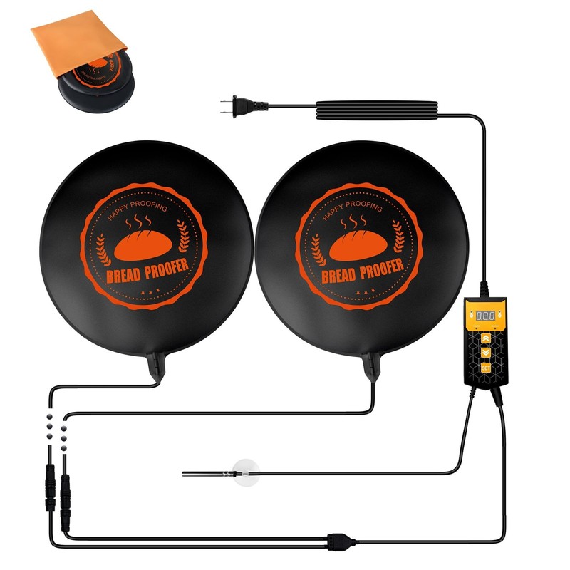 Bread Proofer Warming Mat，Temperature Control Sourdough Heating Pad Dough