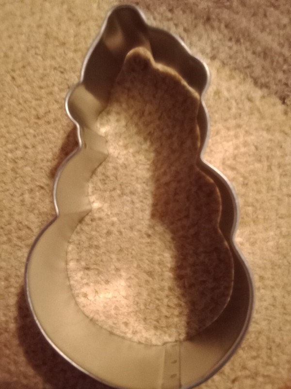 New Wilton Snowman Cookie Cutter 4″L X 2 1/2″W” Metal Snow Girl Snow boy