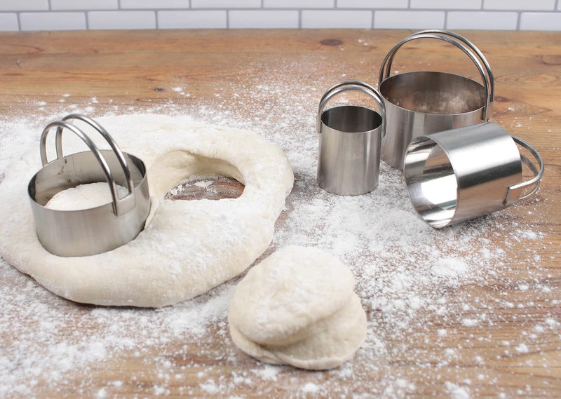 Endurance round Biscuit Cutters - Stainless Steel, Set of 4 | Nest for Easy Stor gallery