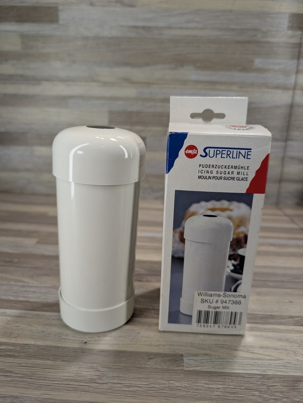Brand New EMSA Superline Icing Sugar Mill – Formerly Sold At Williams Sonoma