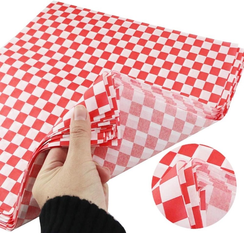 100 Sheets Cheered Dry Waxed Deli Paper Sheets, Paper Liners for Plastic gallery