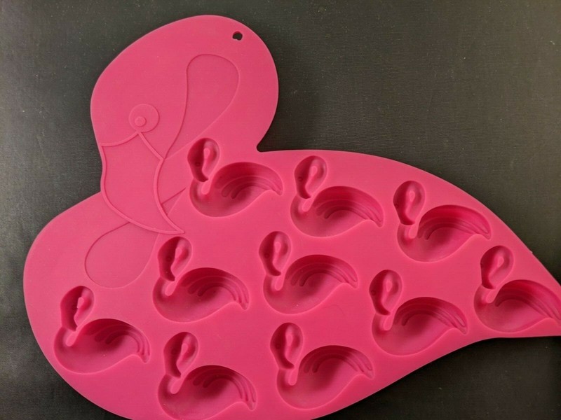 Flamingo Silicone Ice Wax Fondant Bath Bomb Soap Chocolate 3D Tropical Bird Mold