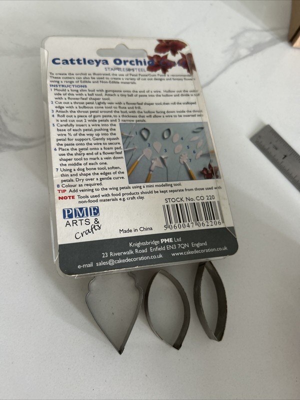 PME Arts &crafts Cattleya Orchid Cutter Stainless Steel gallery