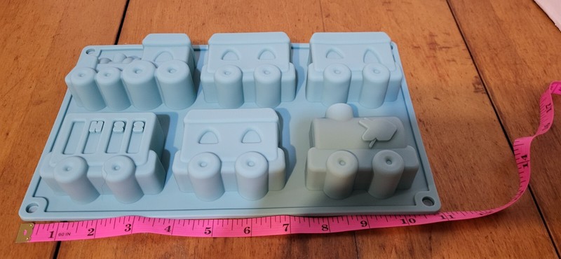 Train Silicone Mold For Ice cubes, Soap, Wafers, Cakes, Tarts