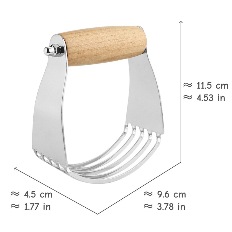 1 PCS Pastry Cutter Stainless Steel Butter Cutter Flour Mixer for Home Baking... gallery