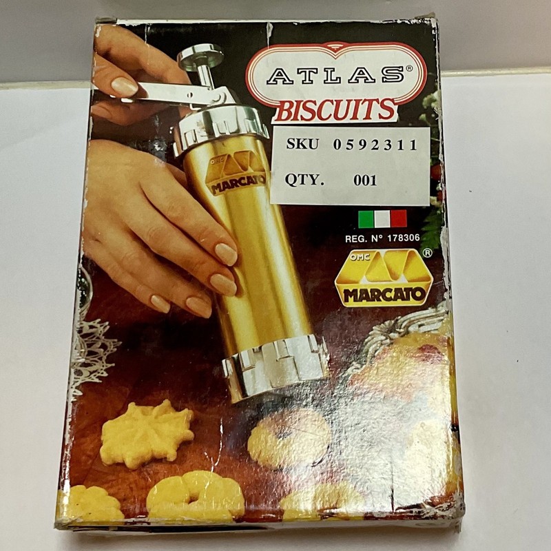 Marcato Atlas Vintage Biscuits Cookie Press. Made in Italy.
