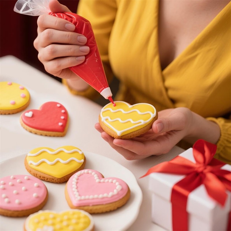 Valentine’s Day Cookie Cutters Heart Cookie Cutter Set 9 Pieces Stainless Steel gallery