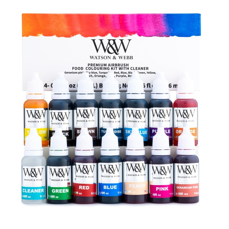 Airbrush Cake Decorating Kit Watson and Webb Airbrushing System for Baking wi... gallery
