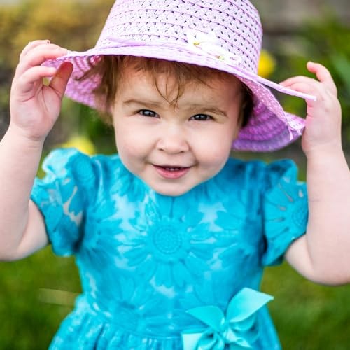 297 Pcs DIY Tea Party Hats Set for Girl Include 24 Pcs Hats, Artificial gallery