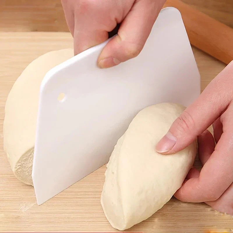 Multipurpose Dough Cutter Bowl Scraper for Bread Dough Fondant Cake Cream Spatul gallery