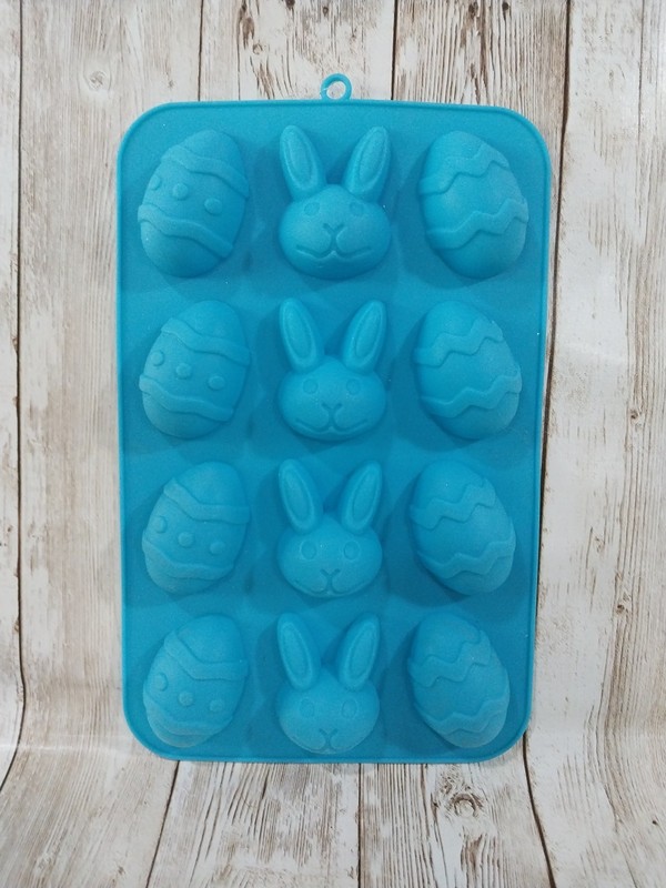 New! Silicone Easter Egg Bunny Head Chocolate Mold Cake Ice Dessert Spring